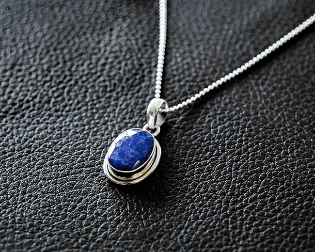 Restored Fine Jewelry Tanzanite Gemstone Necklace