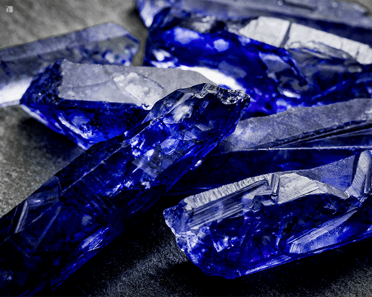 Uncut Tanzanite Gemstones