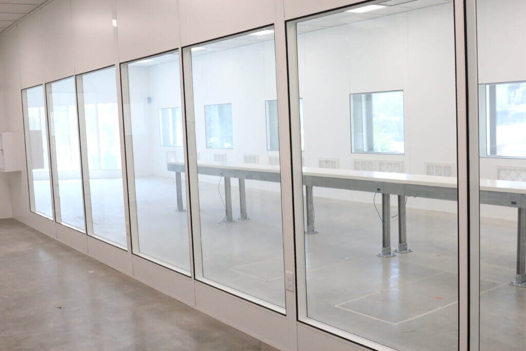 Clean Room Image showing Watch Service Center Clean Room