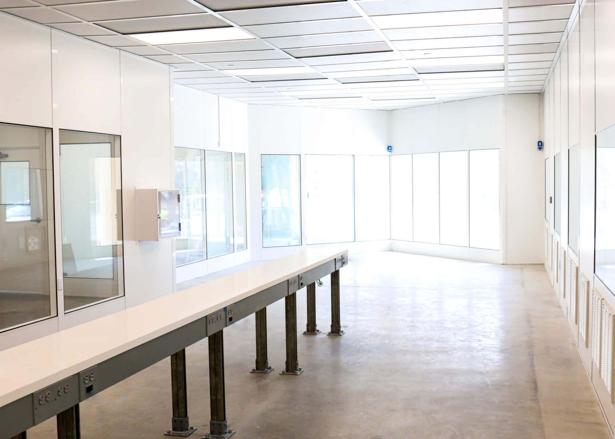 Clean Room Image showing Watch Service Center Clean Room