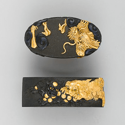 Image Showcasing Sword Hilt Collar Pommel Fuchigashira