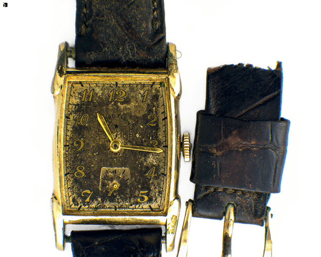 Before #117 of Vintage Watch Timepiece Prior to Being Serviced by Certified Watchmakers