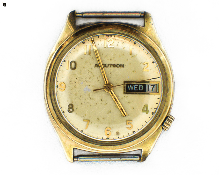 Before #87 1970 Vintage Bulova Accutron Prior to Being Serviced by Certified Watchmakers