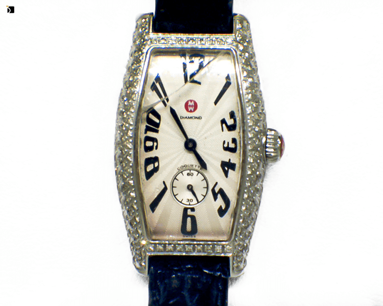 Before #52 MW Diamond Timepiece Prior to Premier Watch Restoration Services