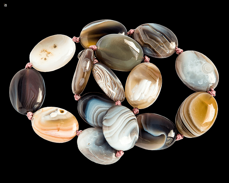 Restored Jasper Gemstone Jewelry Bracelet February Birthstone Feature Image