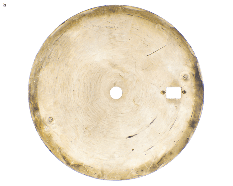 After #142 Back of Breitling Geneve Timepiece Dial Prior to Being Professionally Serviced by Certified Watchmakers