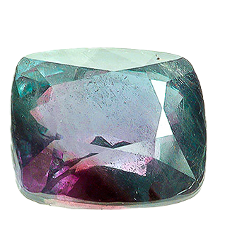June Birthstone Isolated Single Loose Alexandrite Gemstone