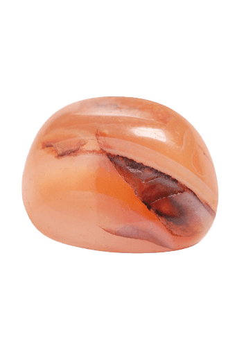 August Birthstone Isolated Single Loose Sardonyx Gemstone
