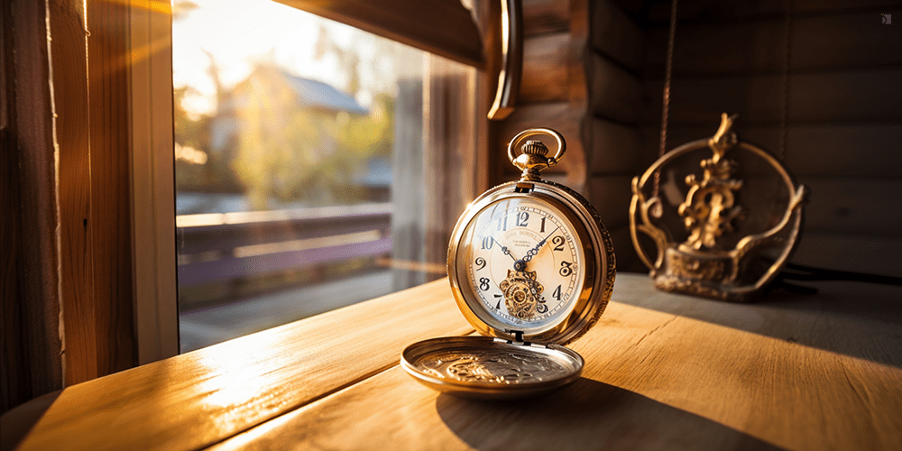 Vintage Pocket Watch Heirloom Timepiece Sentimental Gift