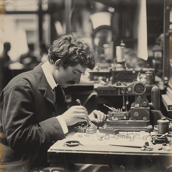 Photo of a young Louis-François Cartier