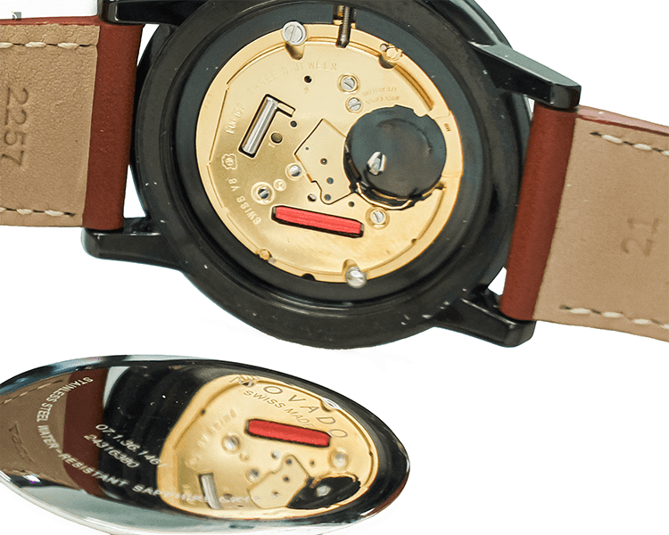 Before #175 Close Up Inside View of Shattered Black Movado Museum Watch