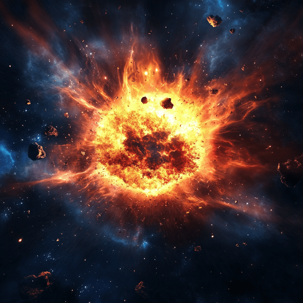 Supernova Meterorite