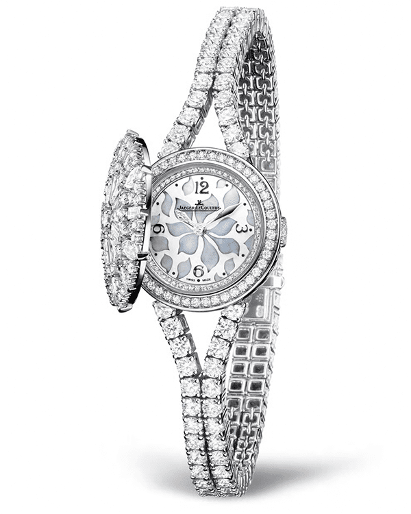 Close-up of Anya Taylor-Joy’s Jaeger-LeCoultre Rendez-Vous Secret watch from BAFTA night in February 2023