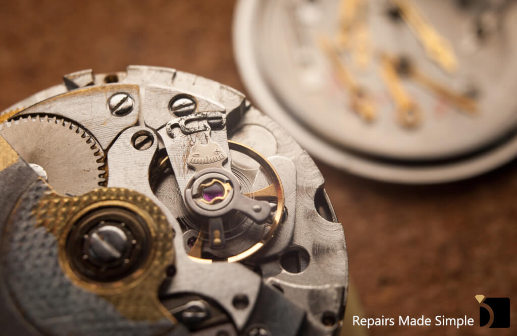Automatic Image showcasing automatic watch movement repair